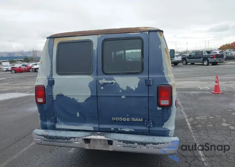 1990 Dodge Ram Van B250 z USA, uszkodzony, nr VIN 2B7HB21Z4LK752776